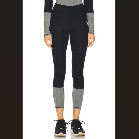 NEW Free People Moonlight Base Layer Leggings Merino Wool in black 1125 4S2 - Picture 7 of 11